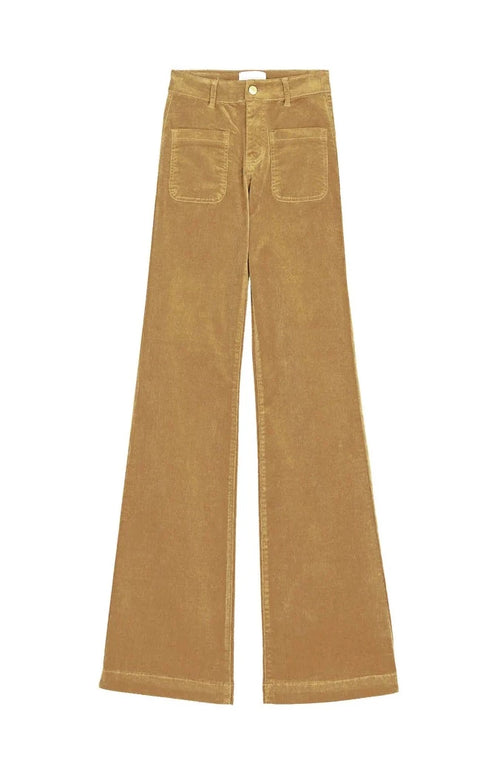 Pantalon La Petite Etoile Sonny Velours Beige