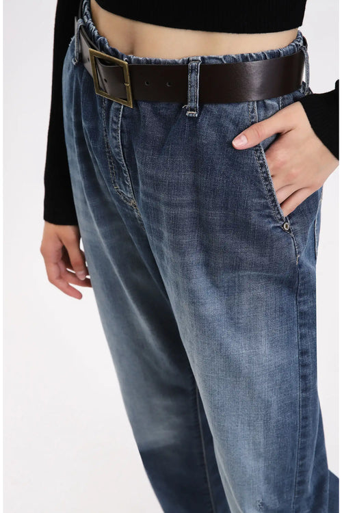 Jean Please Baggy Blu Denim