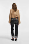 Jean Please large revers Nero Denim