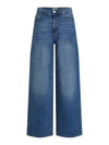 Jean ample Vila Vifreya Medium Blue Denim