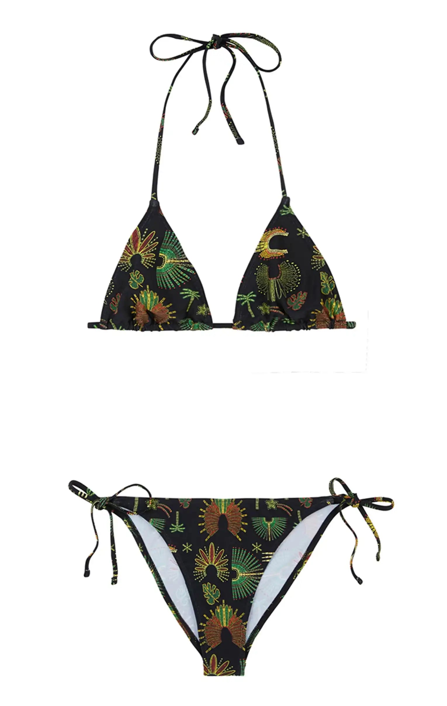 Maillot de bain Bikini WILD by amenapih Colonella Noir Livraison GRATUITE Boutique Access Nykita