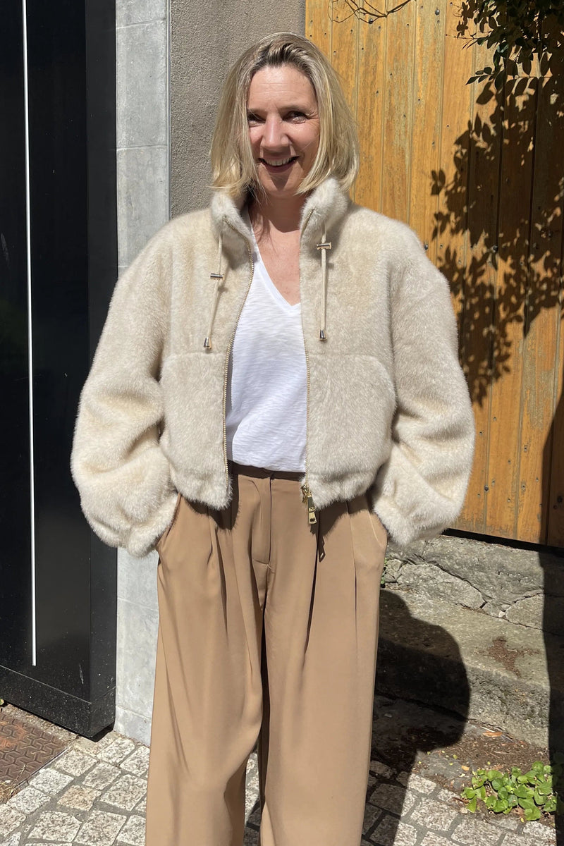 Manteau Blouson Maison 26 Sam Beige