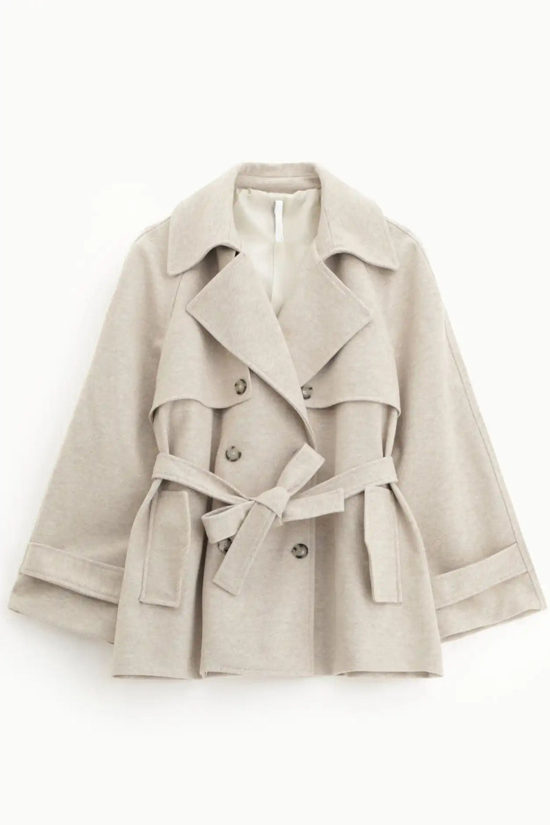 Manteau Imperial façon trench Beige