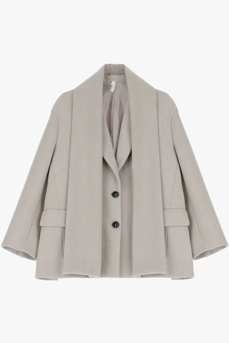 Manteau Imperial façon blazer Beige