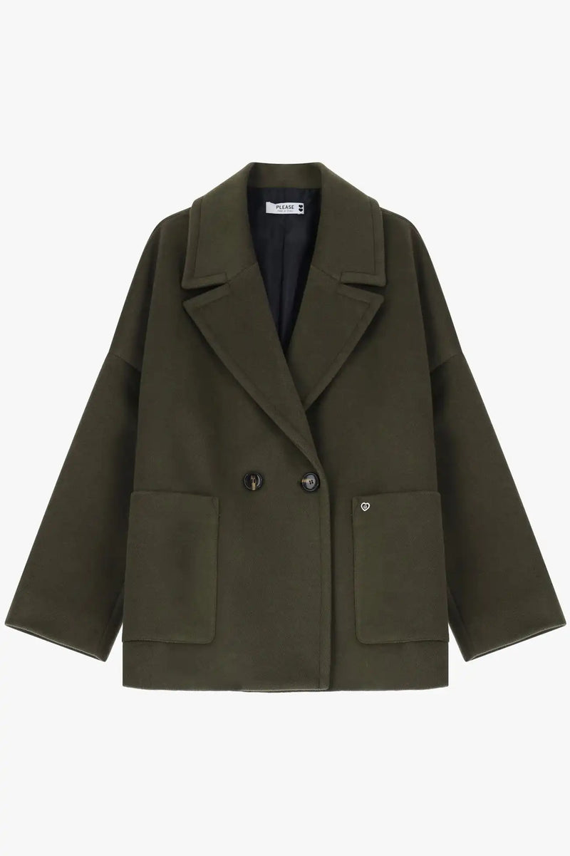 Manteau Caban Please Militare