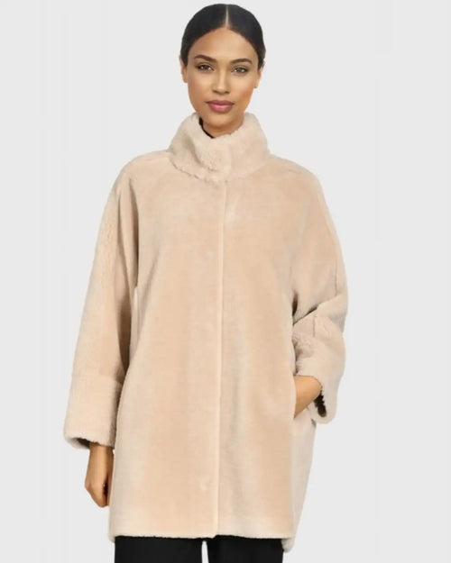 Manteau Oakwood Réversible Thalia Café