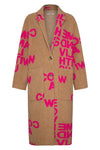 Manteau Liv Bergen Iceland Camel/Pink