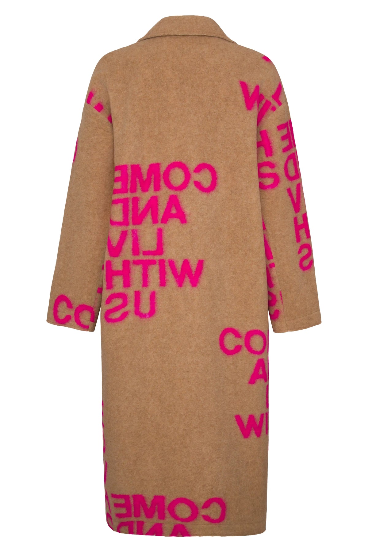 Manteau Liv Bergen Iceland Camel/Pink