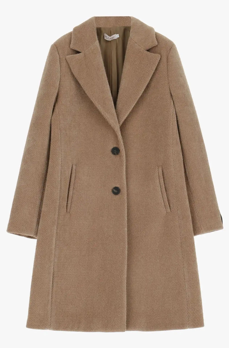 Manteau Please boutonné Cammello