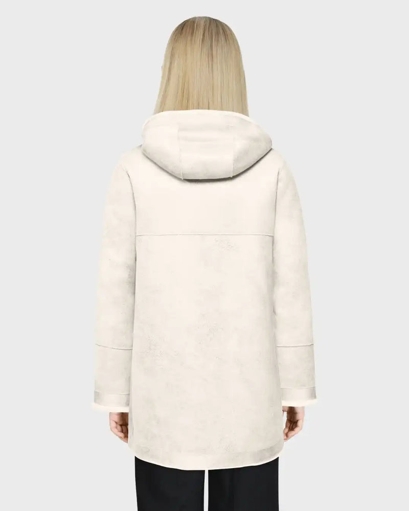 Manteau Oakwood Réversible Idylle Beige Clair