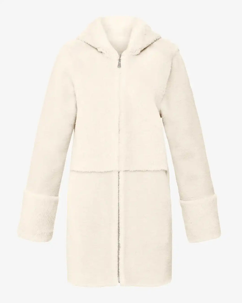 Manteau Oakwood Réversible Idylle Beige Clair
