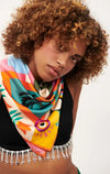 MEDIUM Foulard Wild Beldi Multicolore