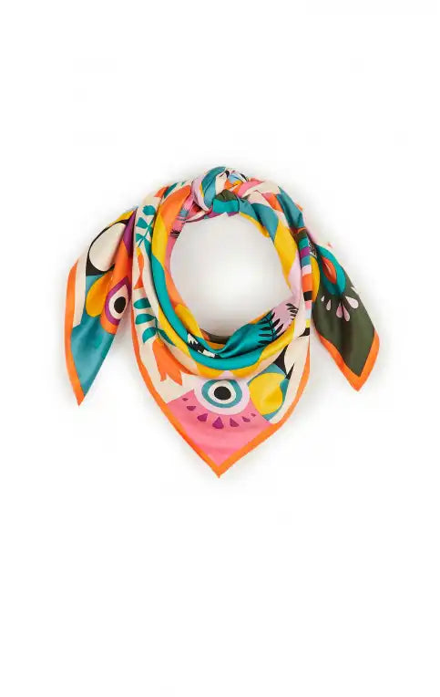 MEDIUM Foulard Wild Beldi Multicolore