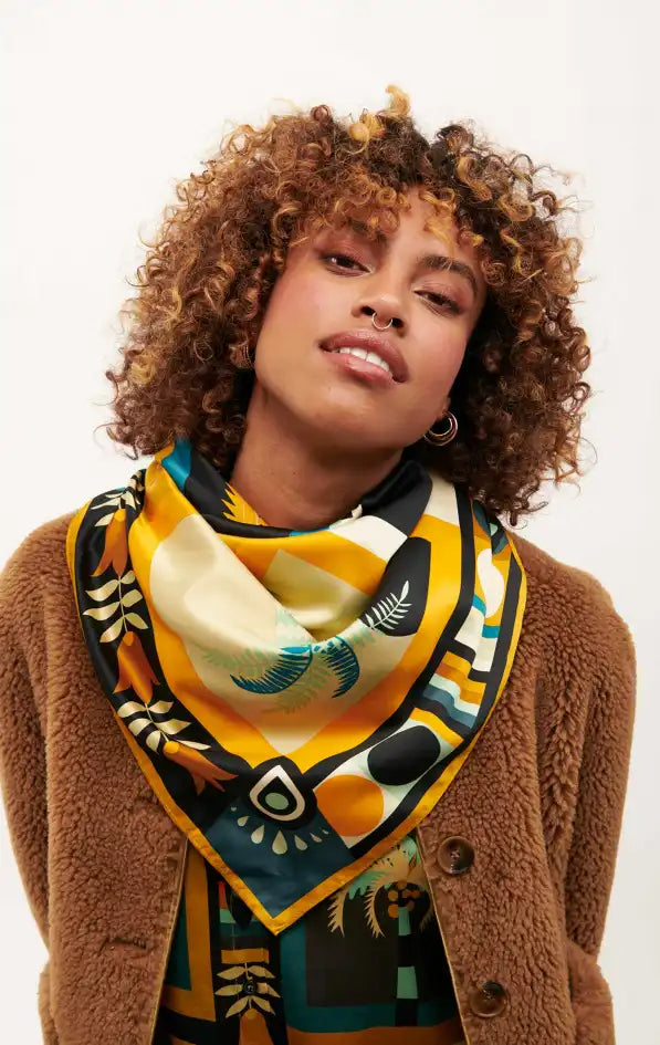MEDIUM Foulard Wild Beldi Noir