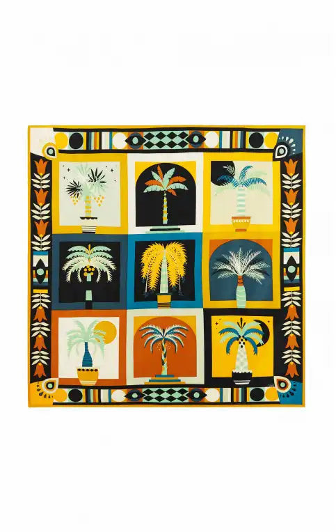 MEDIUM Foulard Wild Beldi Noir