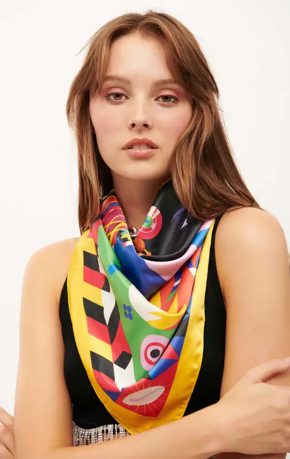 MEDIUM Foulard Wild Samburu Multicolore