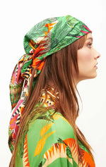 MEDIUM Foulard Wild Zoulou Vert