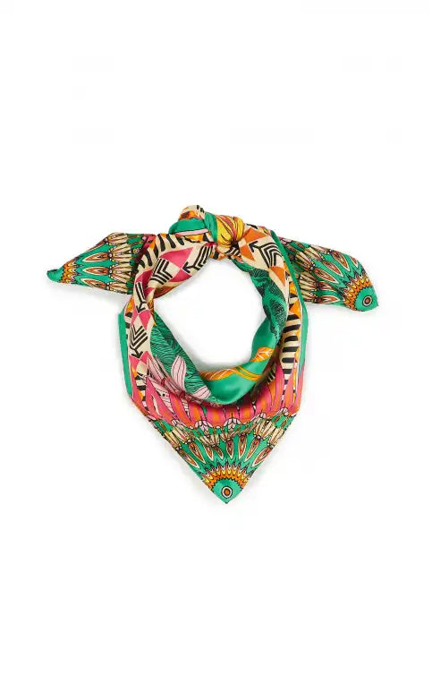MEDIUM Foulard Wild Zoulou Vert