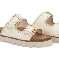 Mules No Name Sandy Edge W Blanc Cassé