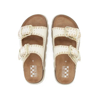 Mules No Name Sandy Edge W Blanc Cassé