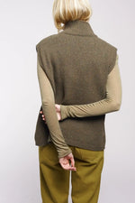 Pull Maevy Open Sans Manches Foret
