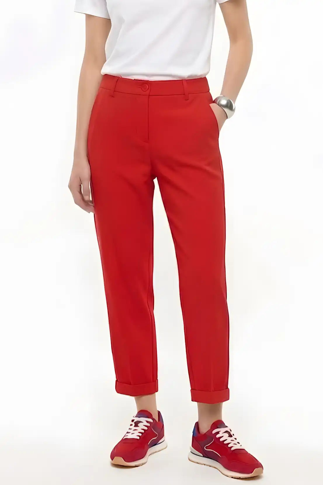 Pantalon Chino Imperial Rosso
