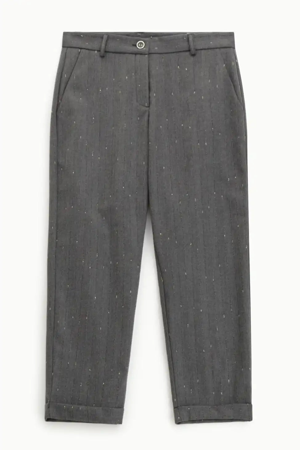 Pantalon Chino Imperial à rayures irisé Grigio