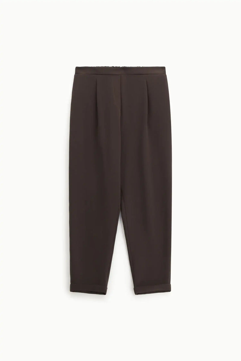 Pantalon chino Please à pinces Cioccolato