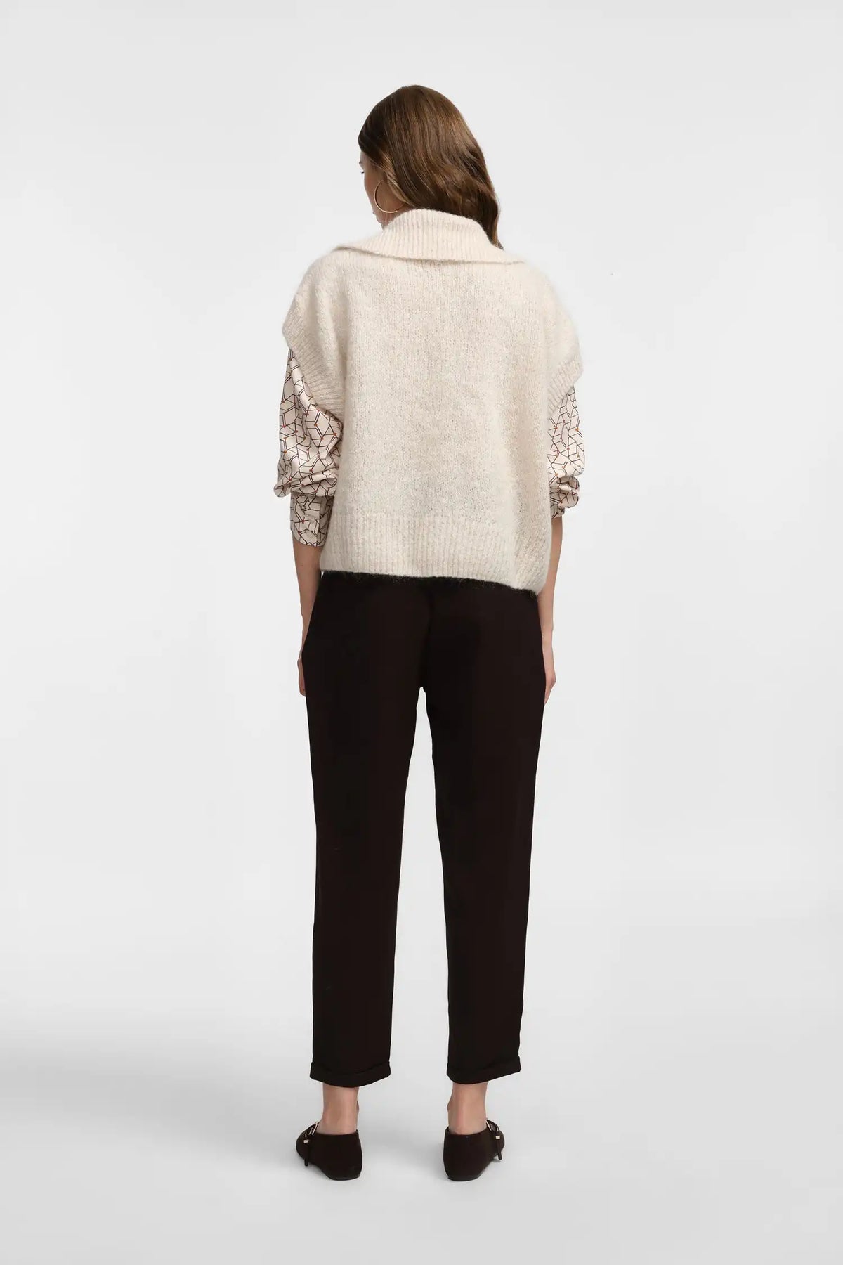 Pantalon chino Please à pinces Cioccolato
