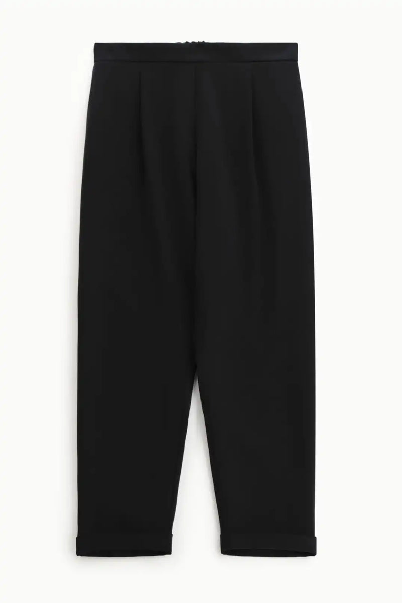 Pantalon chino Please à pinces Nero