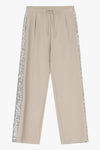 Pantalon Large Imperial bande à sequins Burro