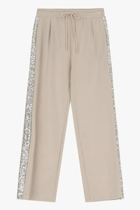Pantalon Large Imperial bande à sequins Burro