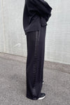 Pantalon de jogging Imperial bande satin Nero