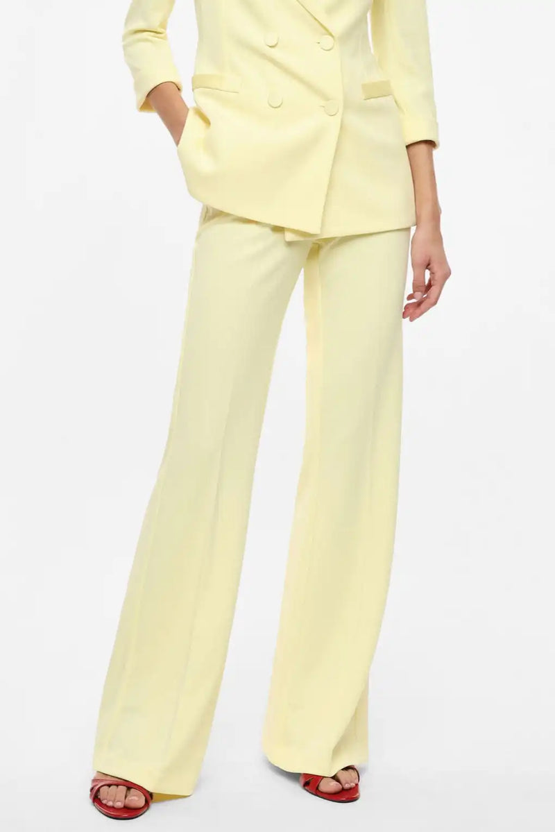 Pantalon de smoking Imperial flare Canarino