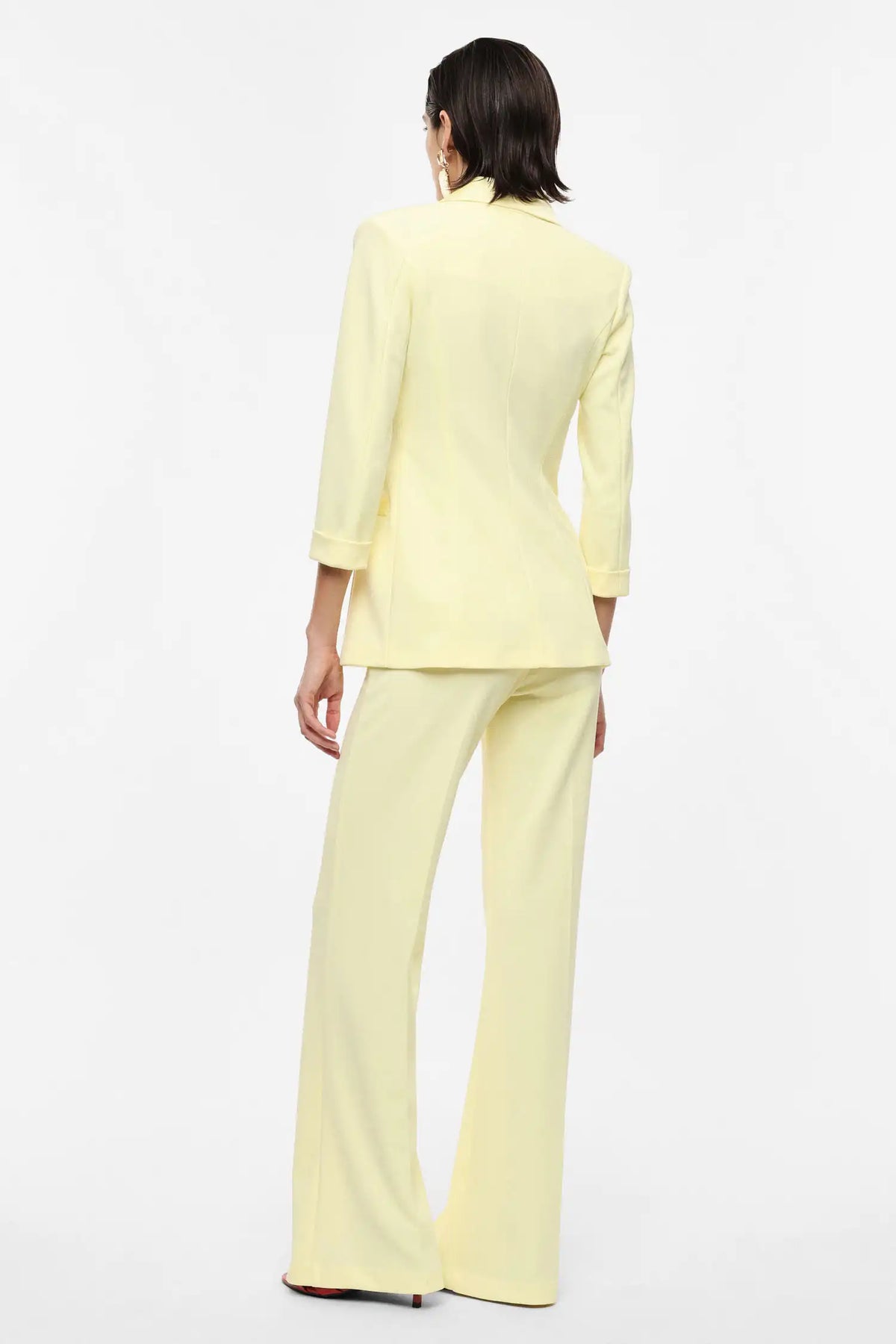 Pantalon de smoking Imperial flare Canarino