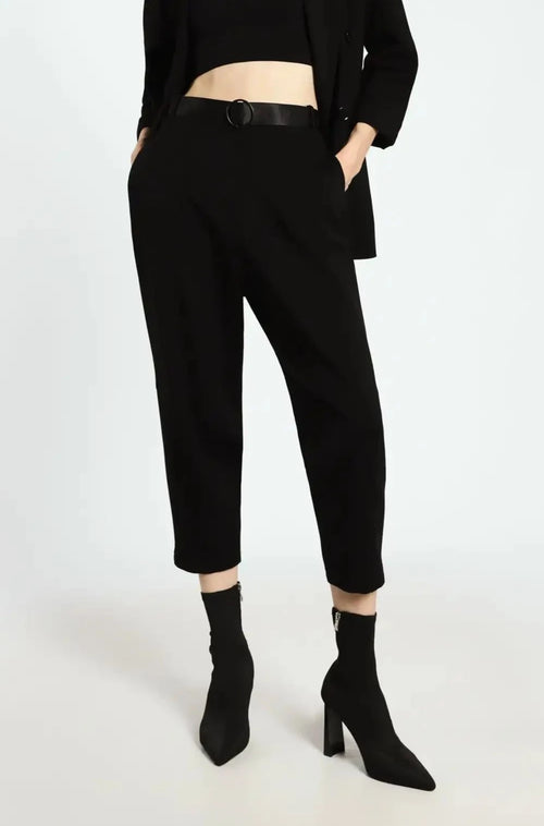 Pantalon Imperial Ceinturé Nero