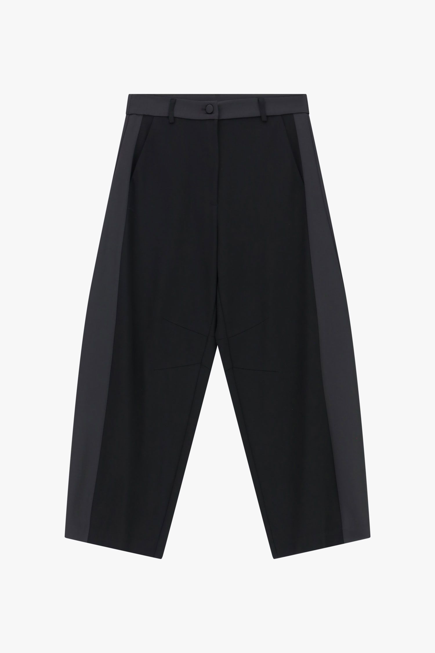 Pantalon Imperial ample taille haute Nero
