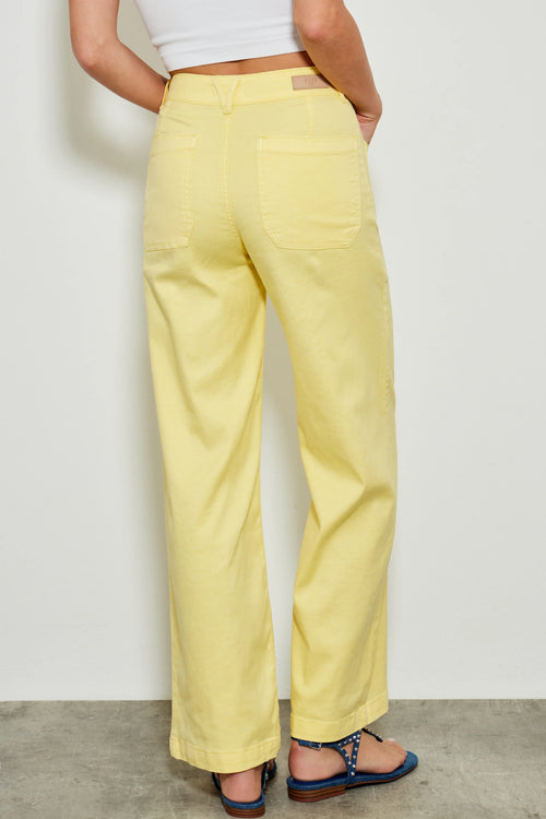 Pantalon Large Five 193 Lucia Yellow