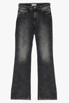 Jean Please Flare délavé Nero Denim