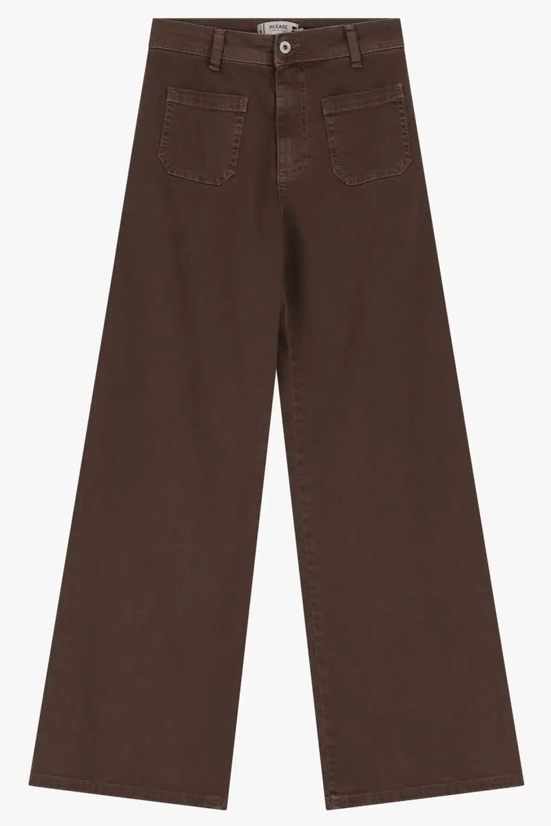 Jean large Please poches avants Wine Berry