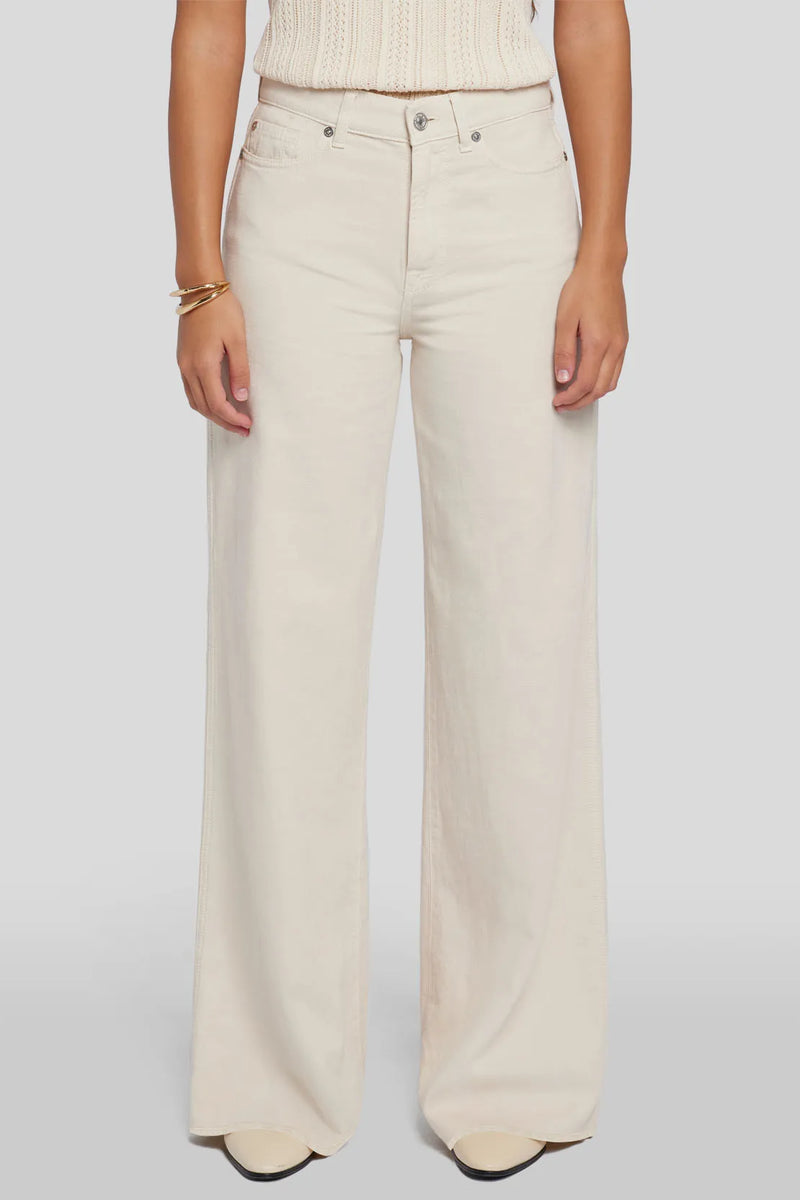 Jean Seven Lotta Linen Oat Blanc
