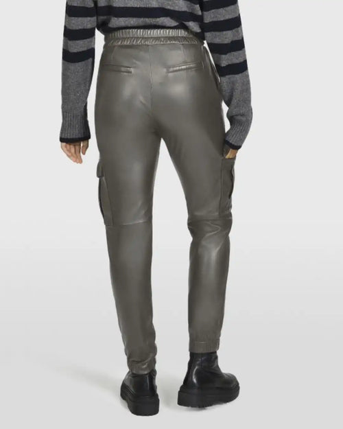 Pantalon Jogpant Oakwood Yacht Cargo Kaki Foncé