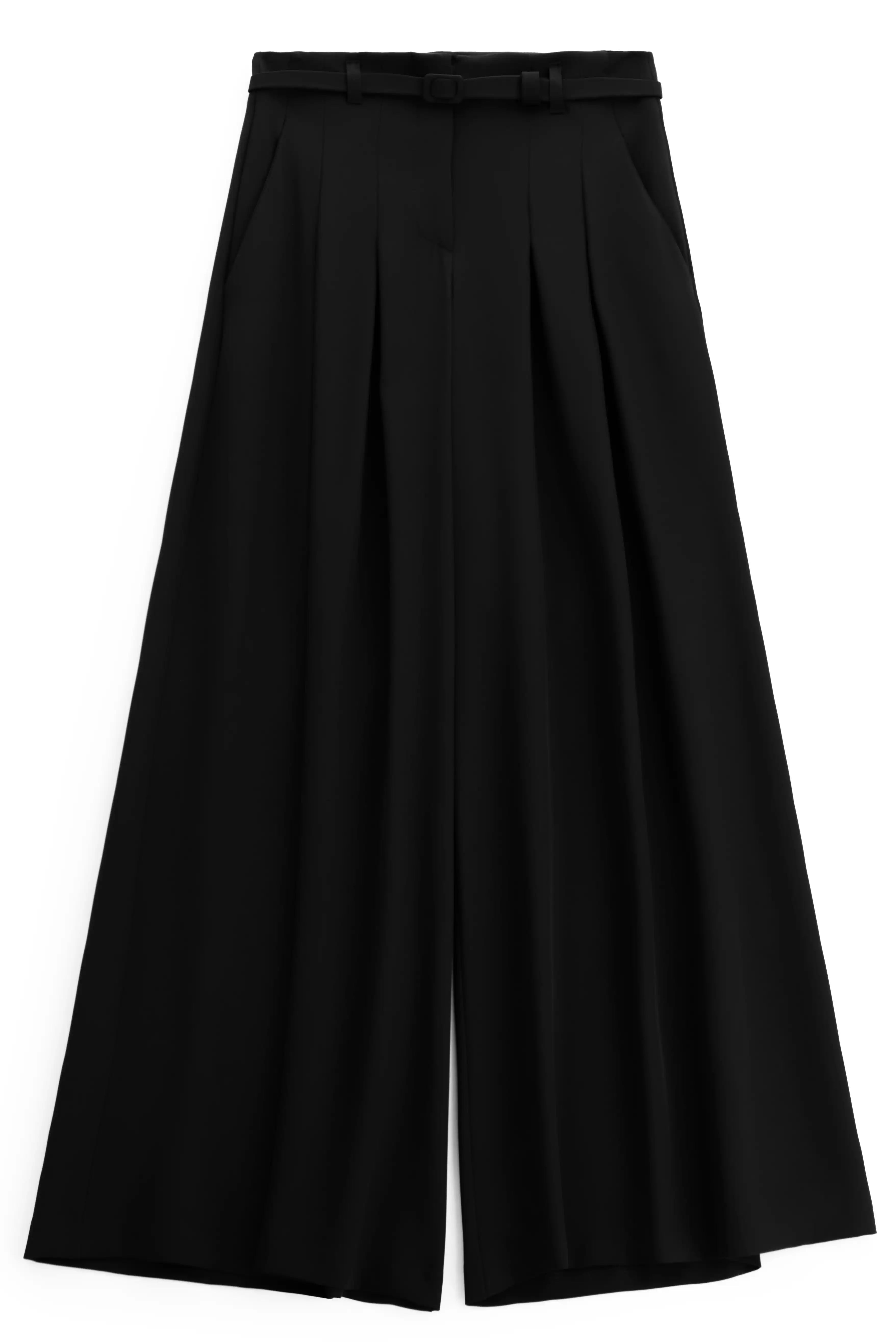 Pantalon Large Imperial Ceinture Nero