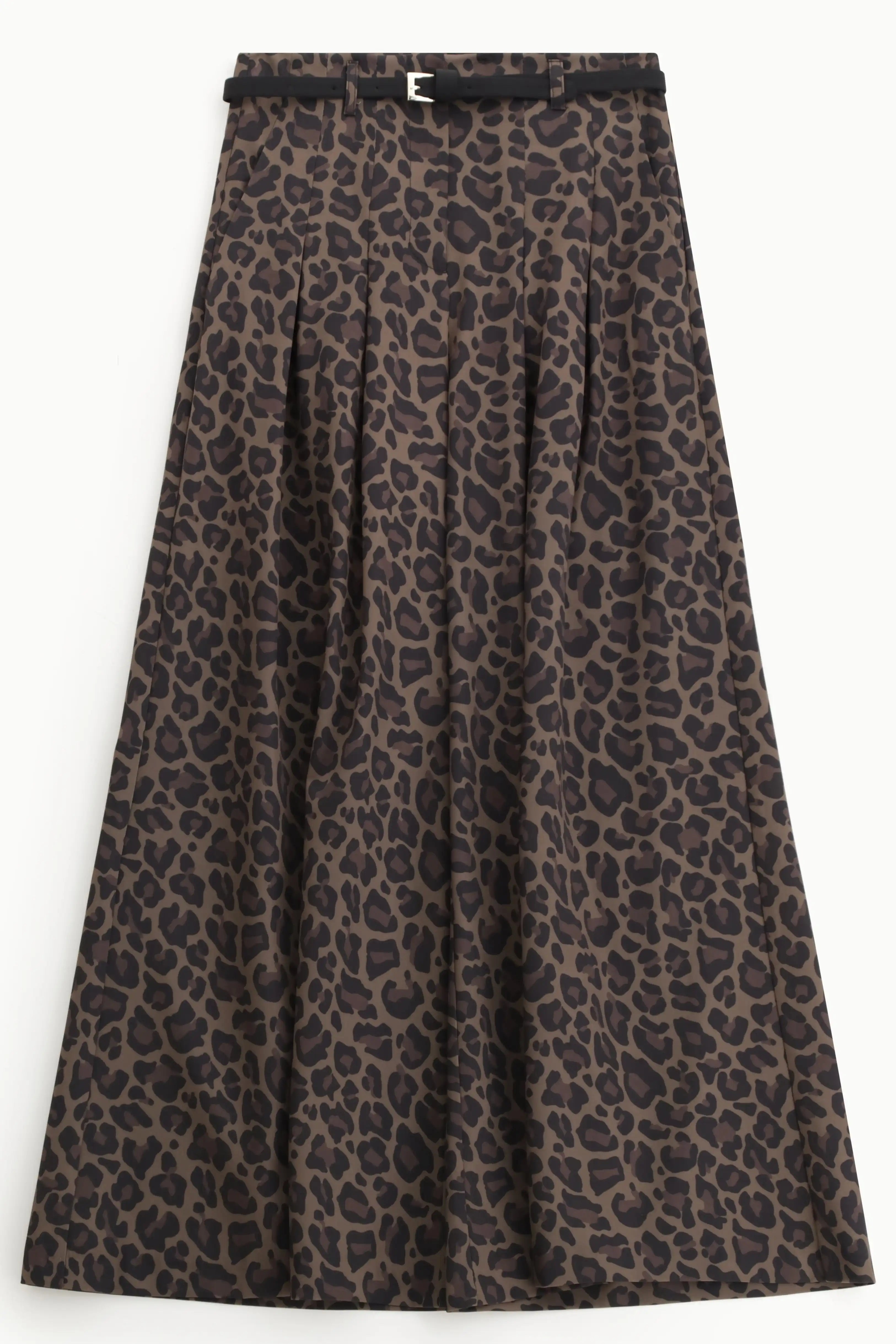Pantalon Large Imperial Léopard Fango/Nero
