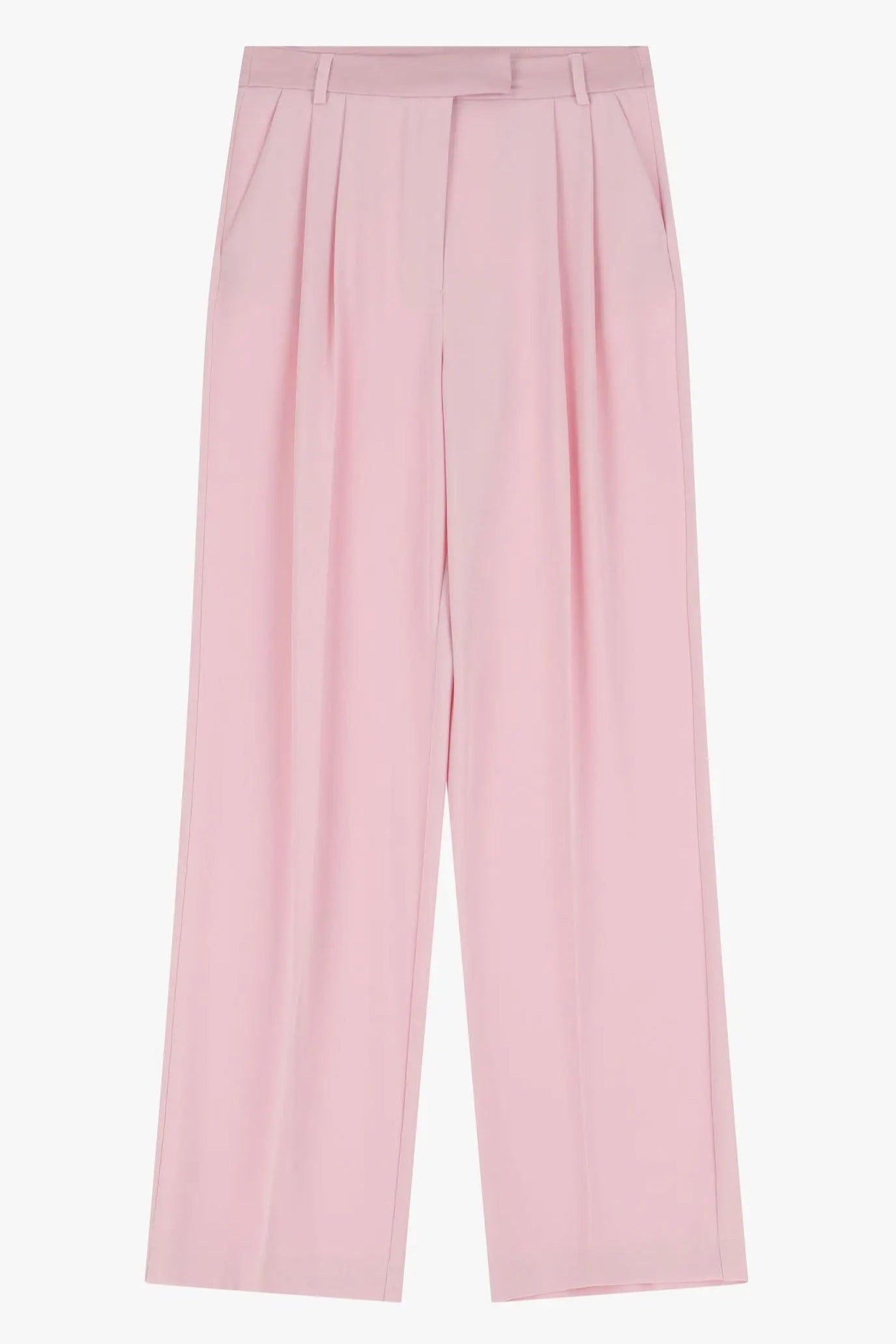 Pantalon Large Imperial à pinces Rosa Confetto