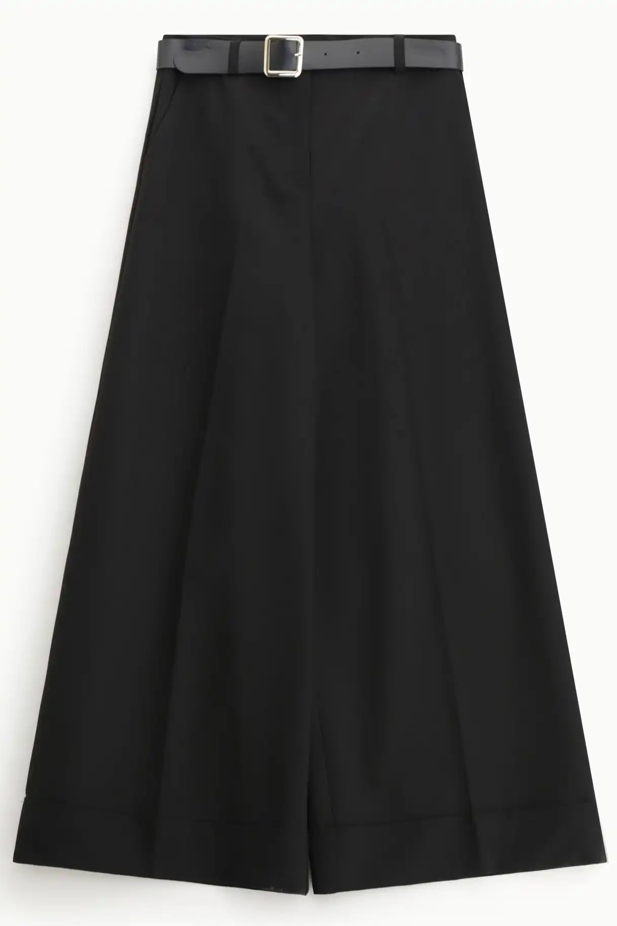 Pantalon Ample Imperial Ceinture Nero