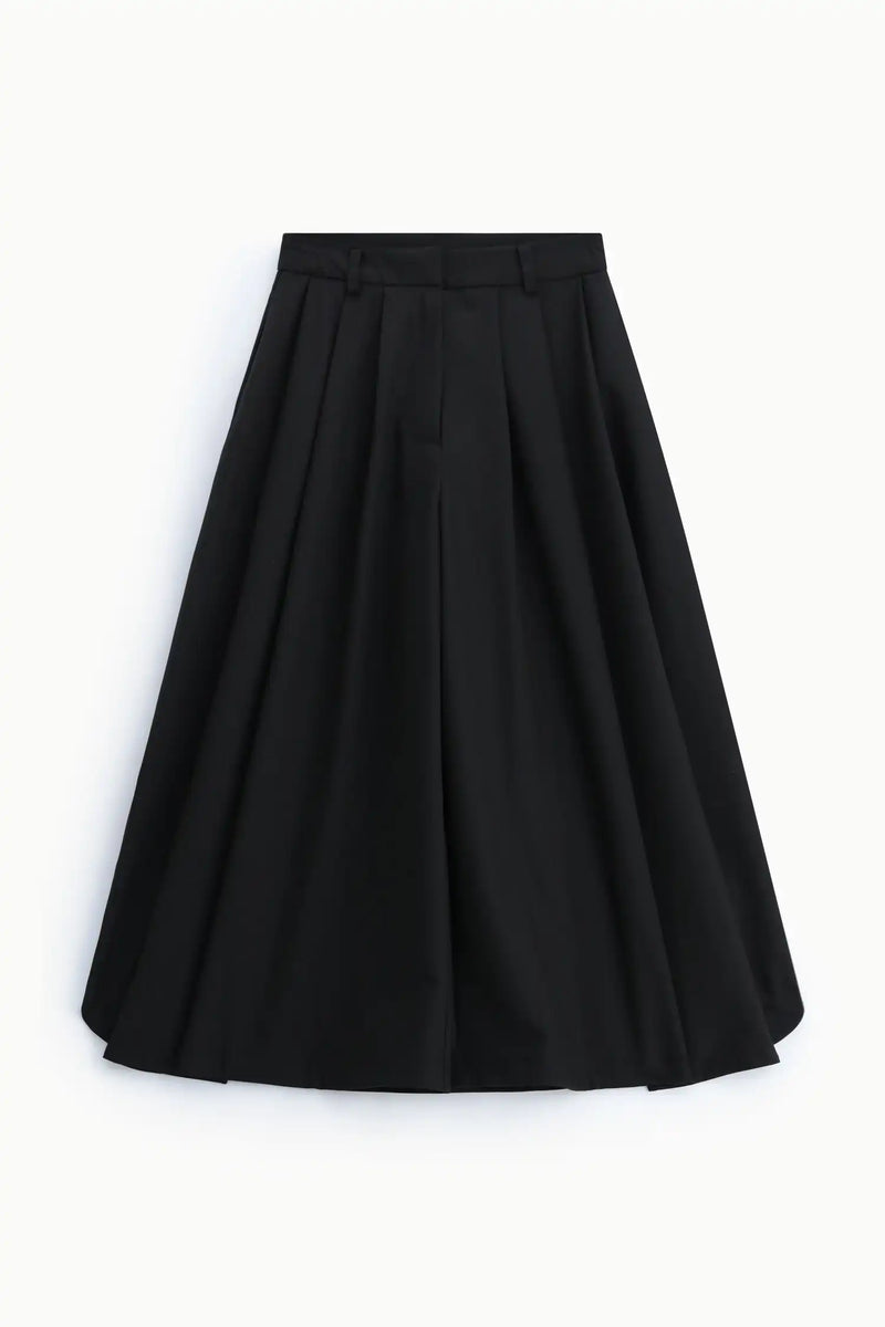 Pantalon jupe-culotte Imperial Nero