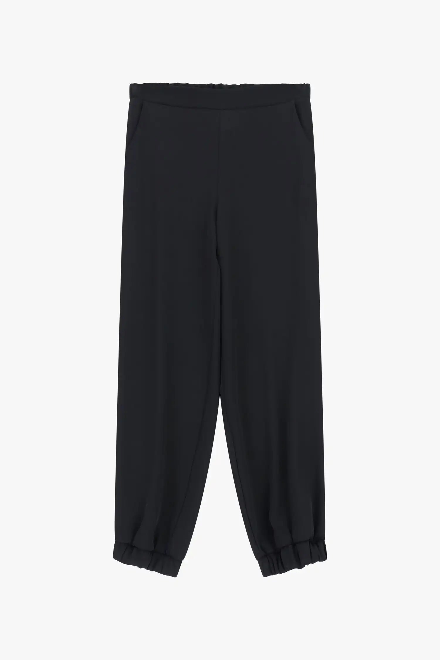 Pantalon élastiqué à la cheville Imperial Nero