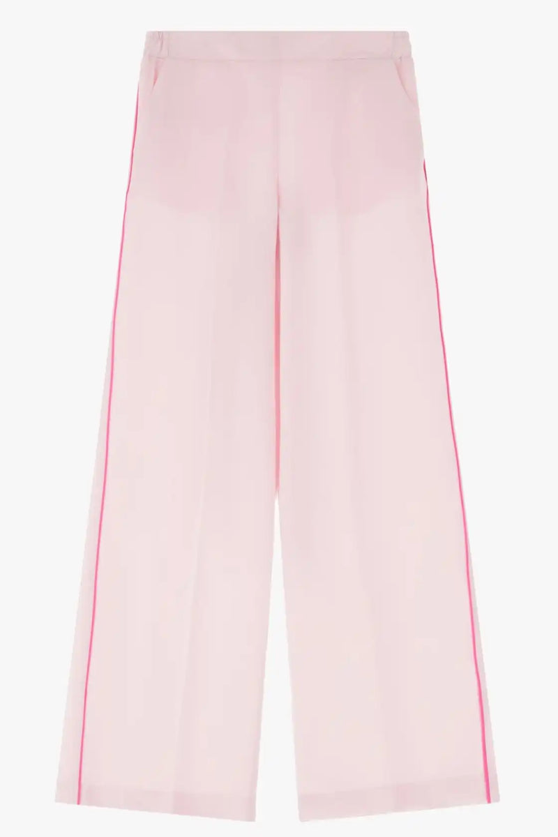Pantalon Palazzo Imperial bande fluo Rosa Confetto