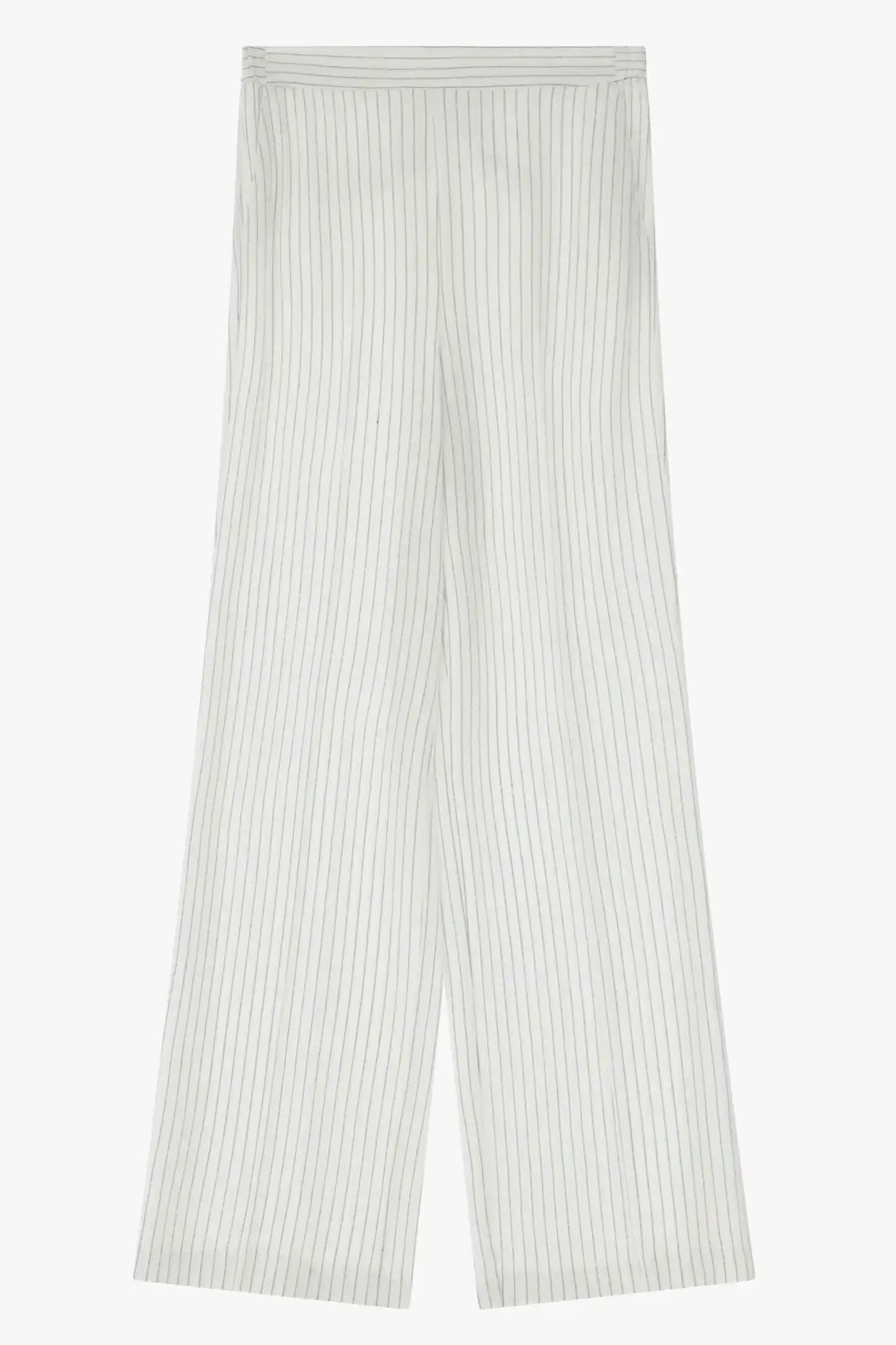 Pantalon Palazzo Imperial à rayures Panna